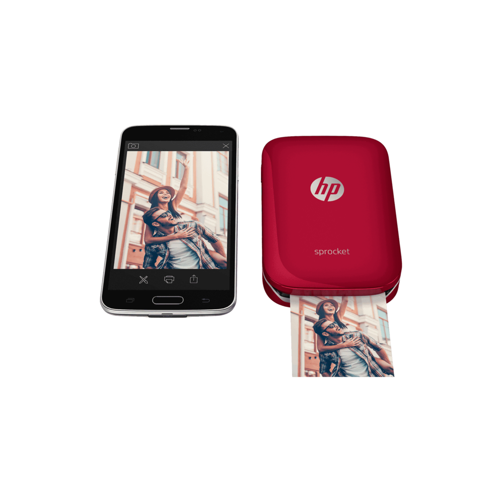 HP Sprocket Foto Yazıcı Kırmızı Fotoğraf Yazıcıları