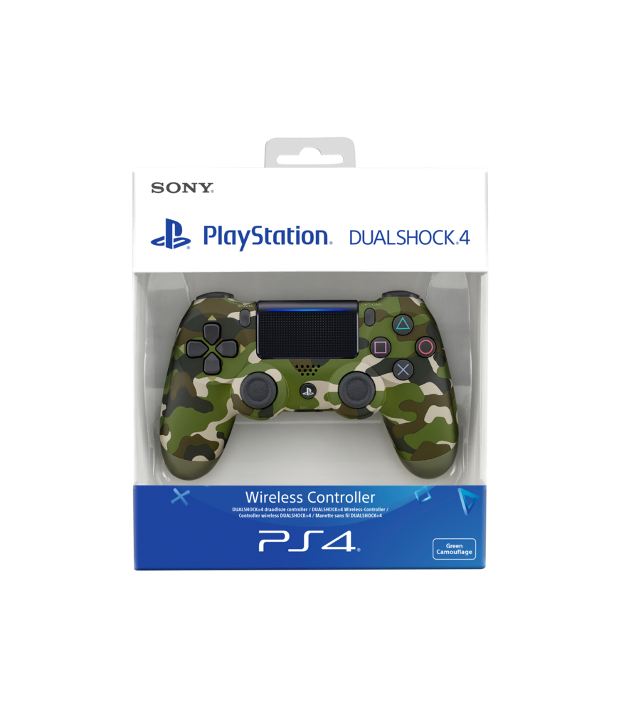 PS4 Dualshock Cont Green Cammo V2 Oyun Konsolu Aksesuarları