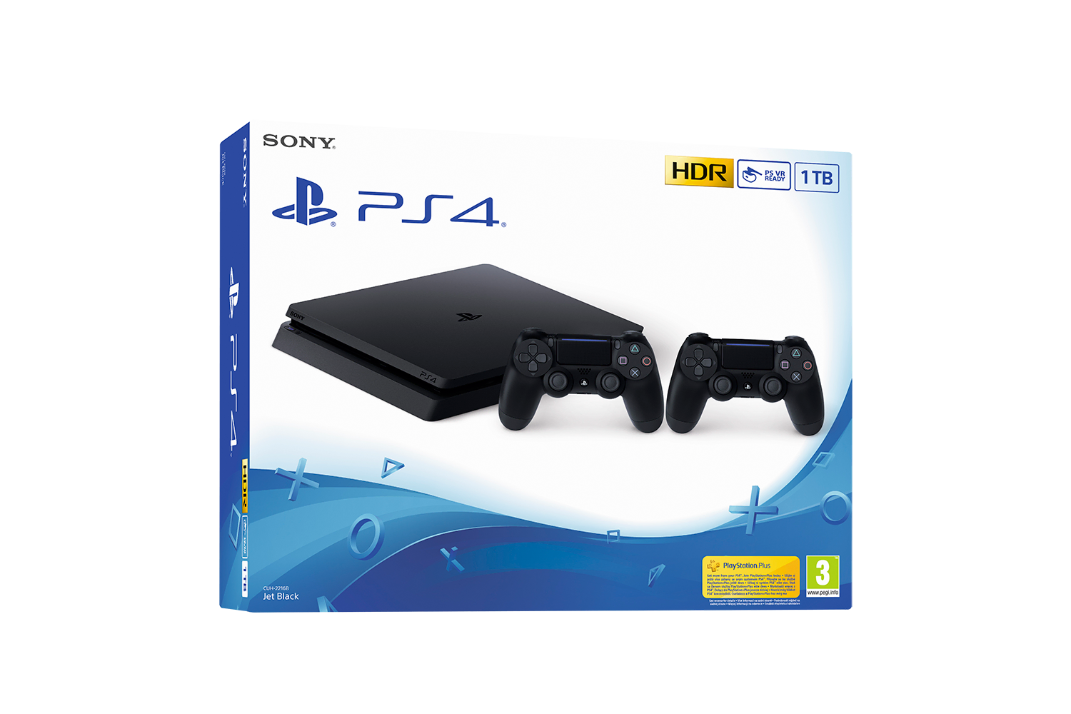 PS4 1TB F+DS4 