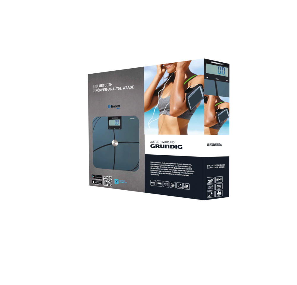 GRUNDIG PS 6610 Sensimeter Bluetooth Tartı Baskül