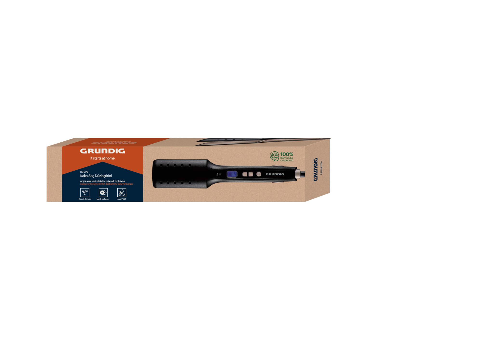 GRUNDIG HS 5176 Saç Düzleştirici