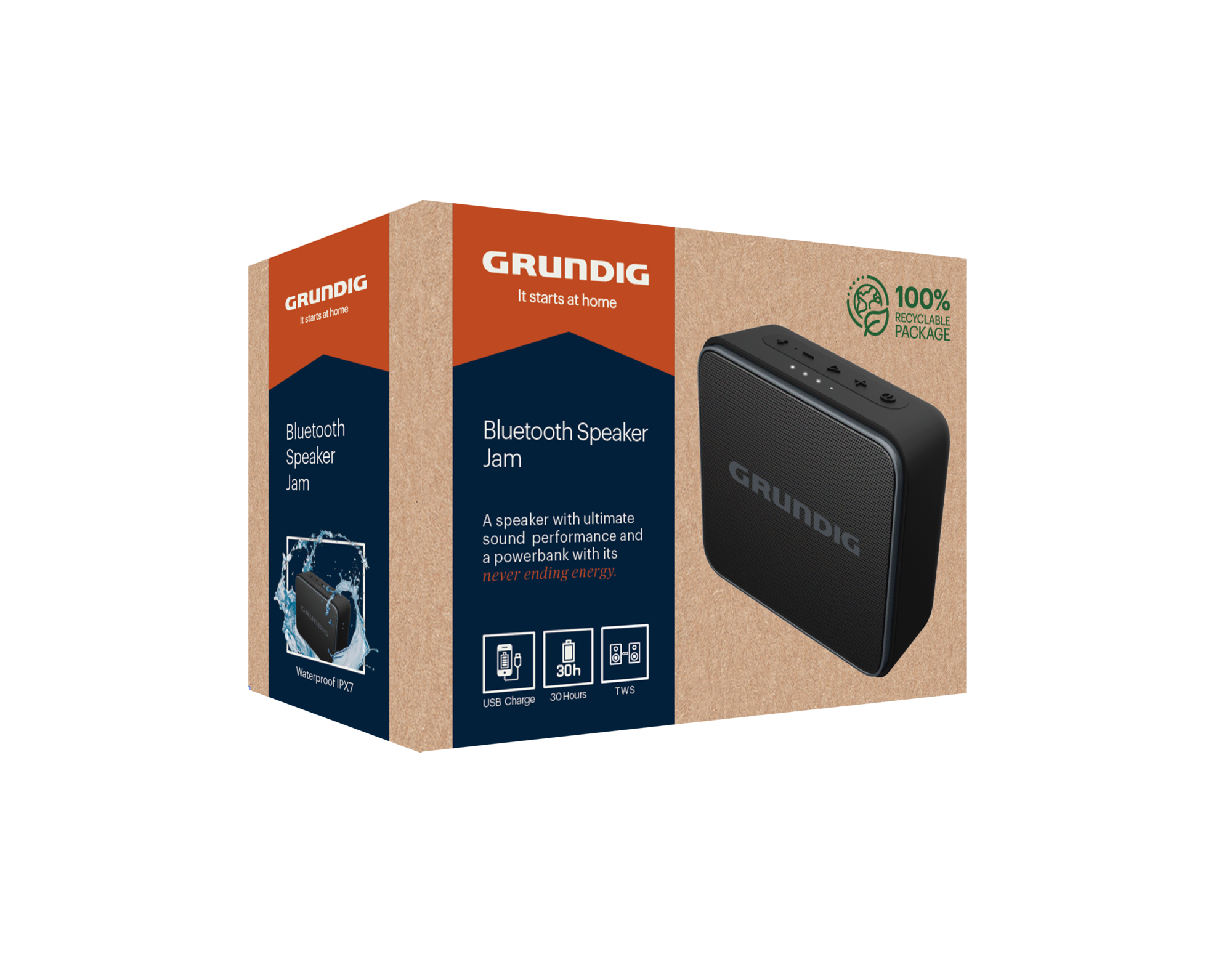Grundig Jam BT Hoparlör Siyah Hoparlör