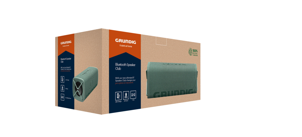 Club BT Hoparlör Yeşil Hoparlör