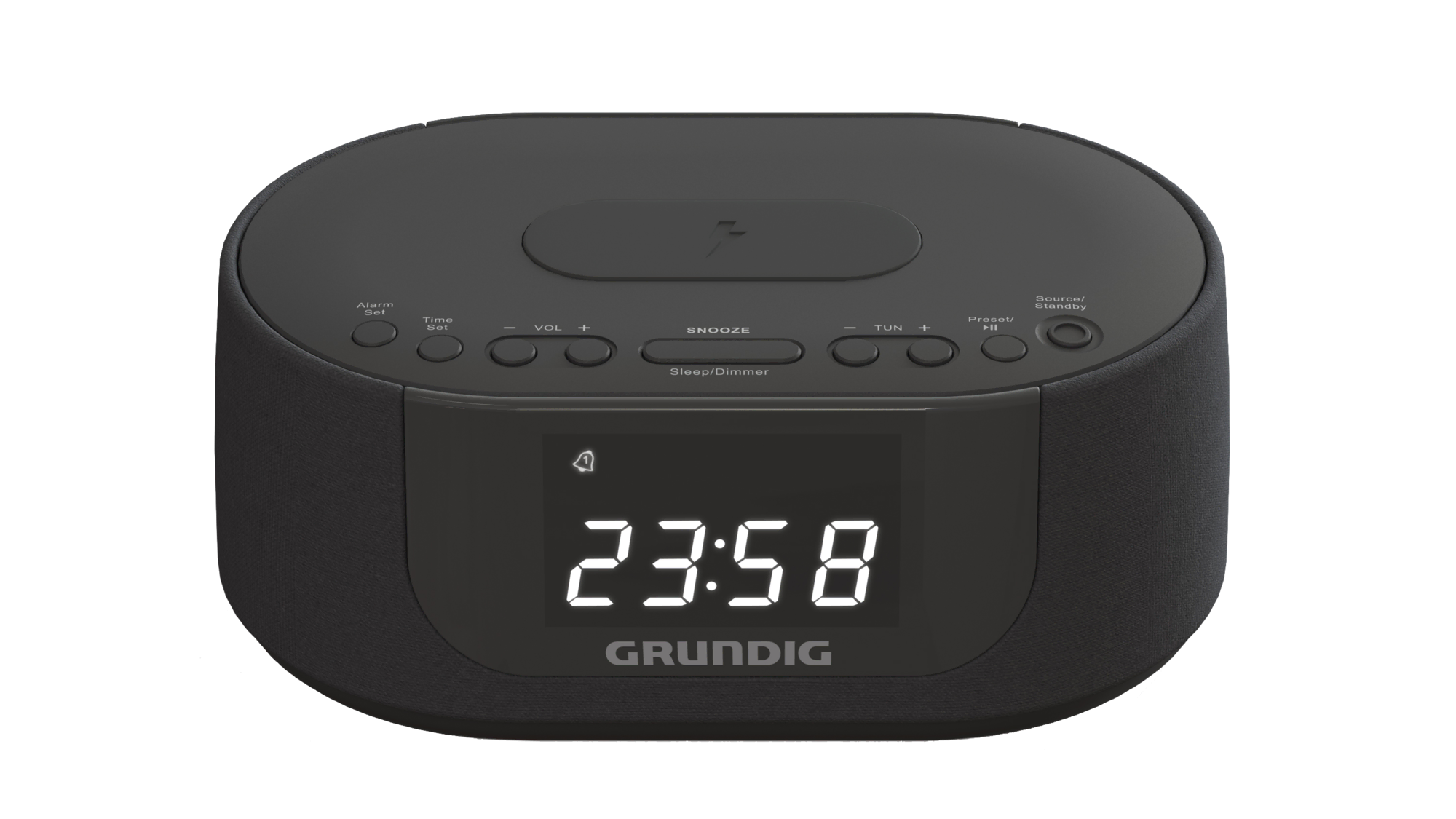 SCC 400 Kablosuz Şarj Özellikli Alarm Saatli Radyo / BT Speaker 