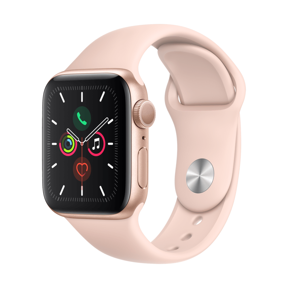 APPLE W S5 40 GLD AL Case-PinkSand bnd Apple