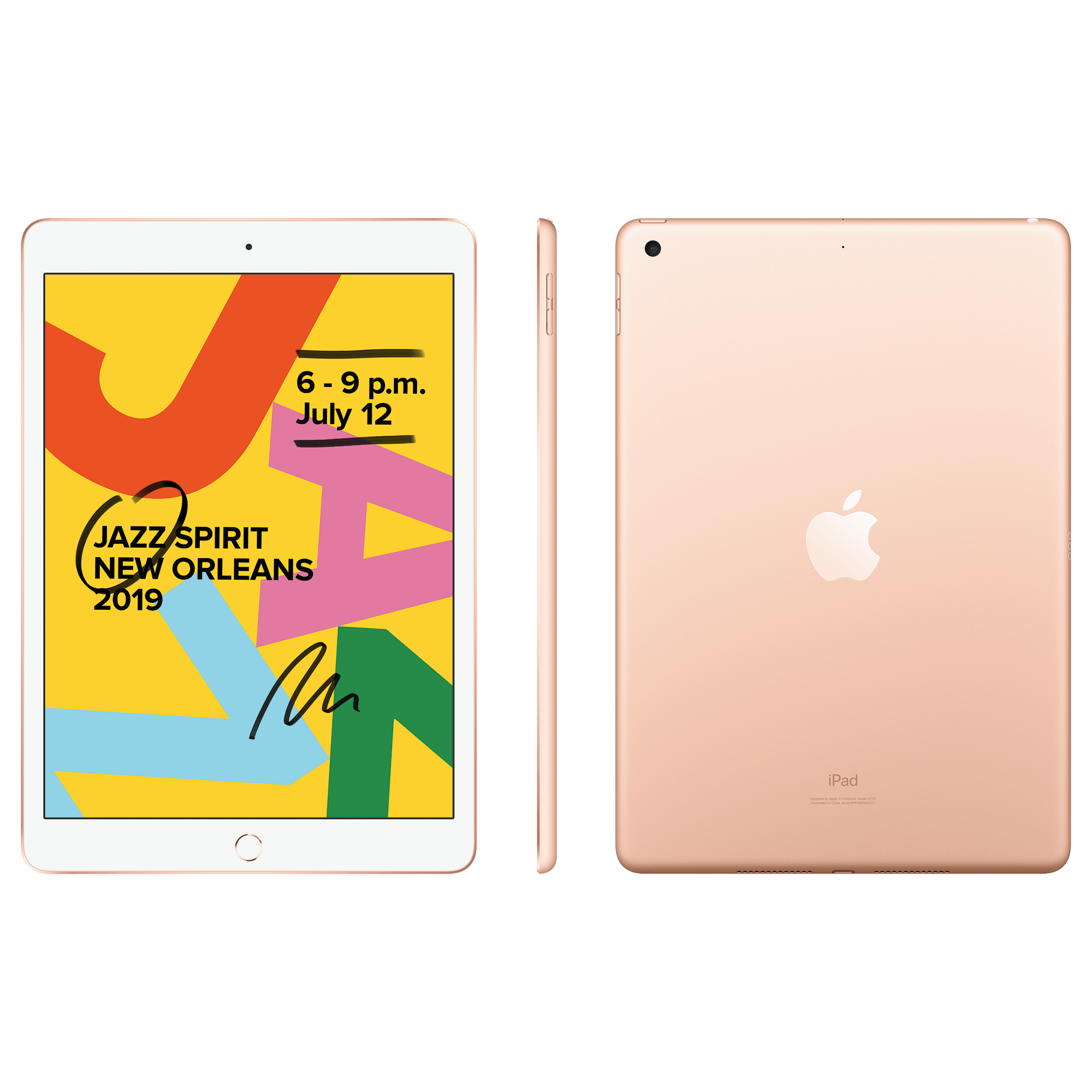 IPAD 7N 32GB wifi Gold Tablet