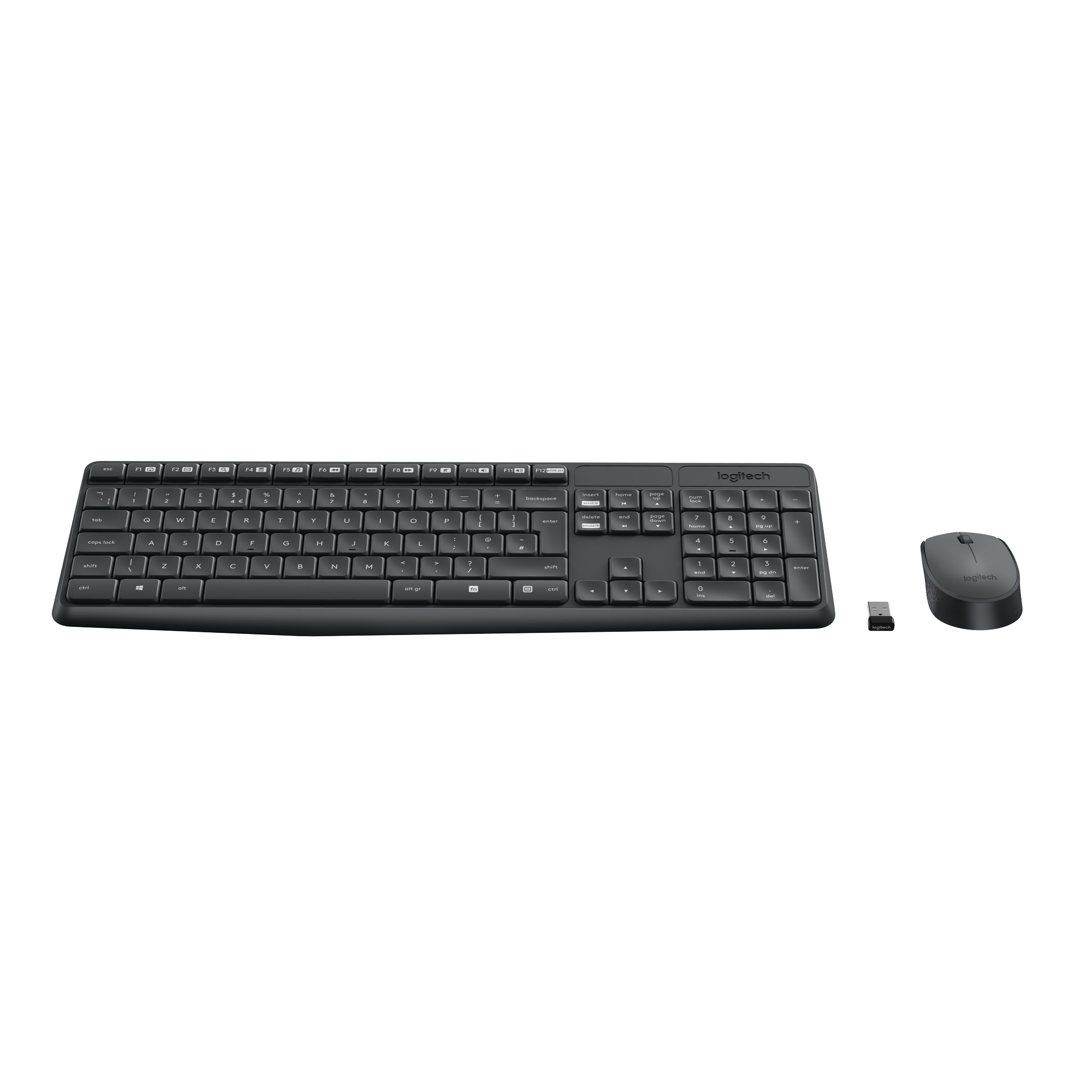 Logitech MK235 Klavye+Mouse set W 