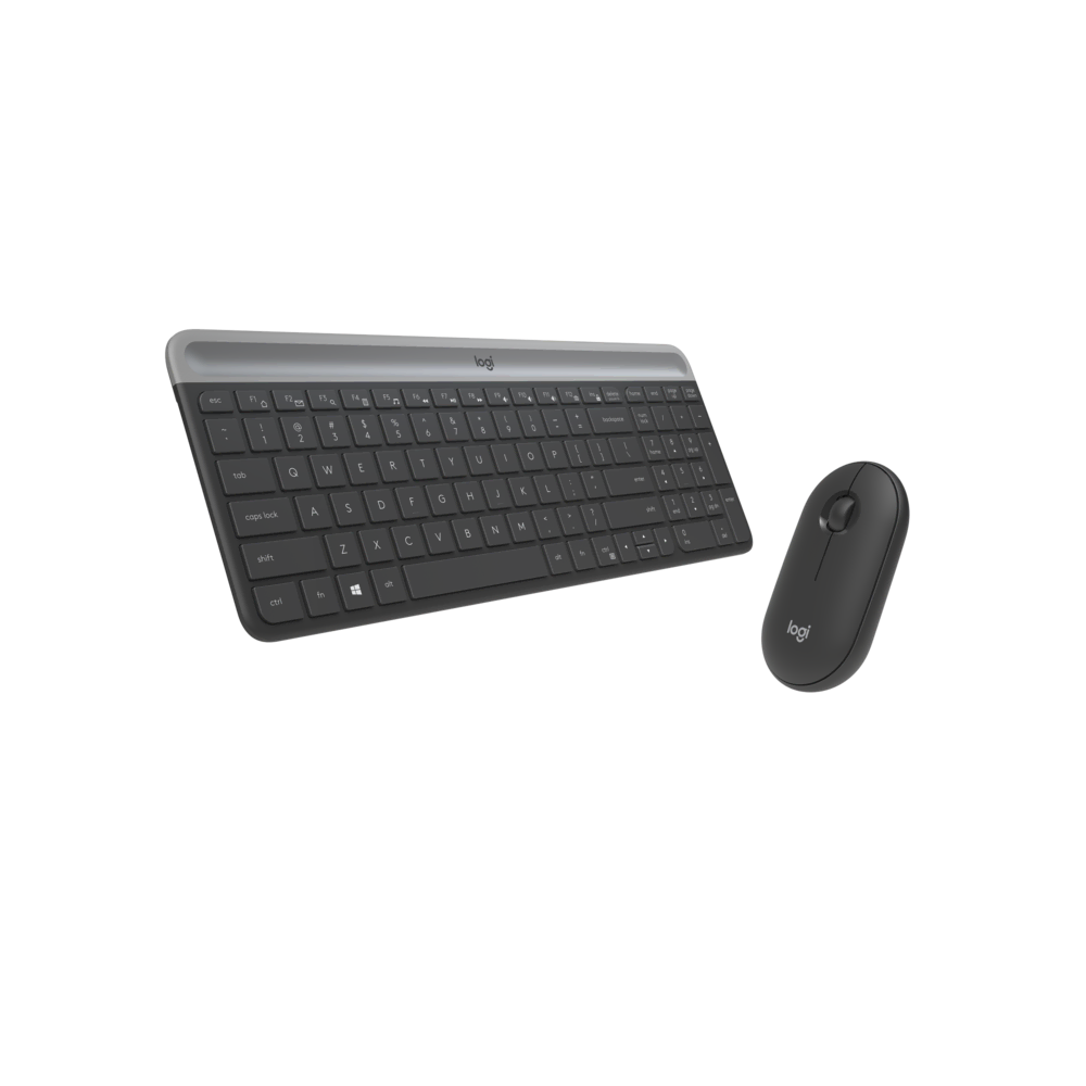 Logitech MK470 W Klavye+Mouse set Siyah 