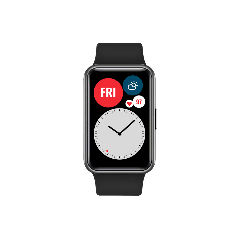 New Huawei Watch Fit STIA-B09 Black Akıllı Saat