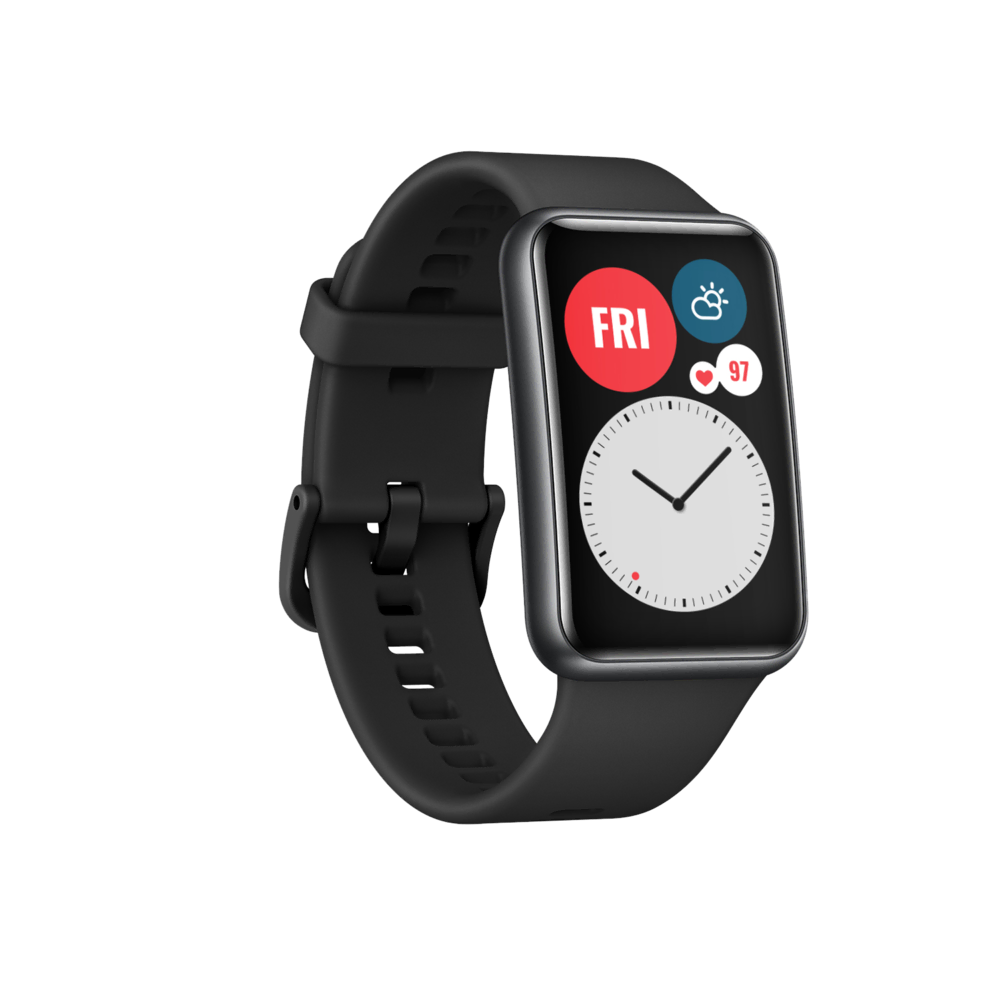 New Huawei Watch Fit STIA-B09 Black Akıllı Saat