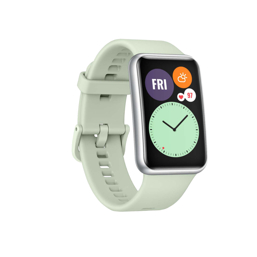 New Huawei Watch Fit STIA-B09 Green Akıllı Saat