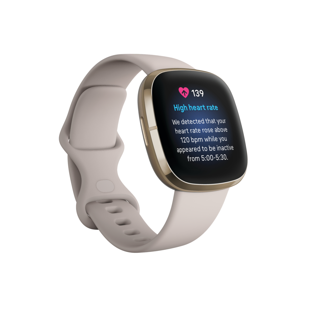 FITBIT Sense - Ay Beyazı/Altın Akıllı Saat