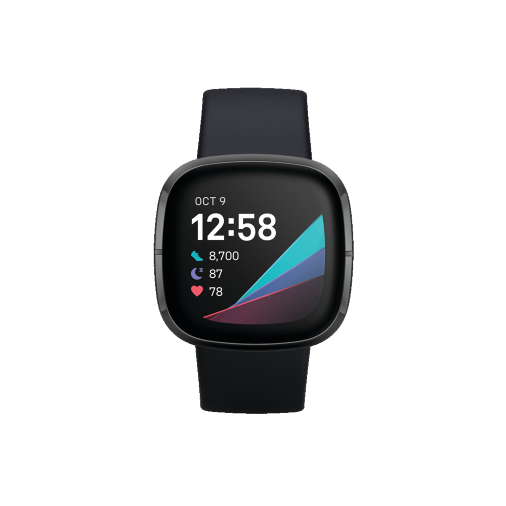 FITBIT Sense - Karbon Siyah Akıllı Saat