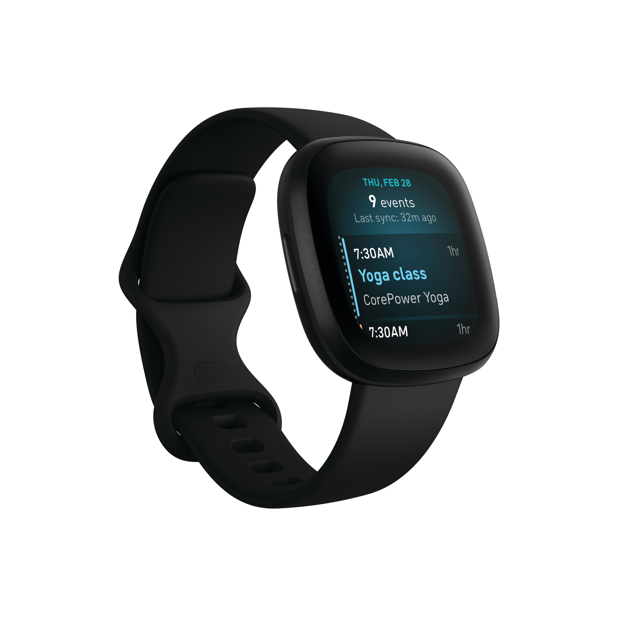 FITBIT Versa 3 - Siyah Akıllı Saat
