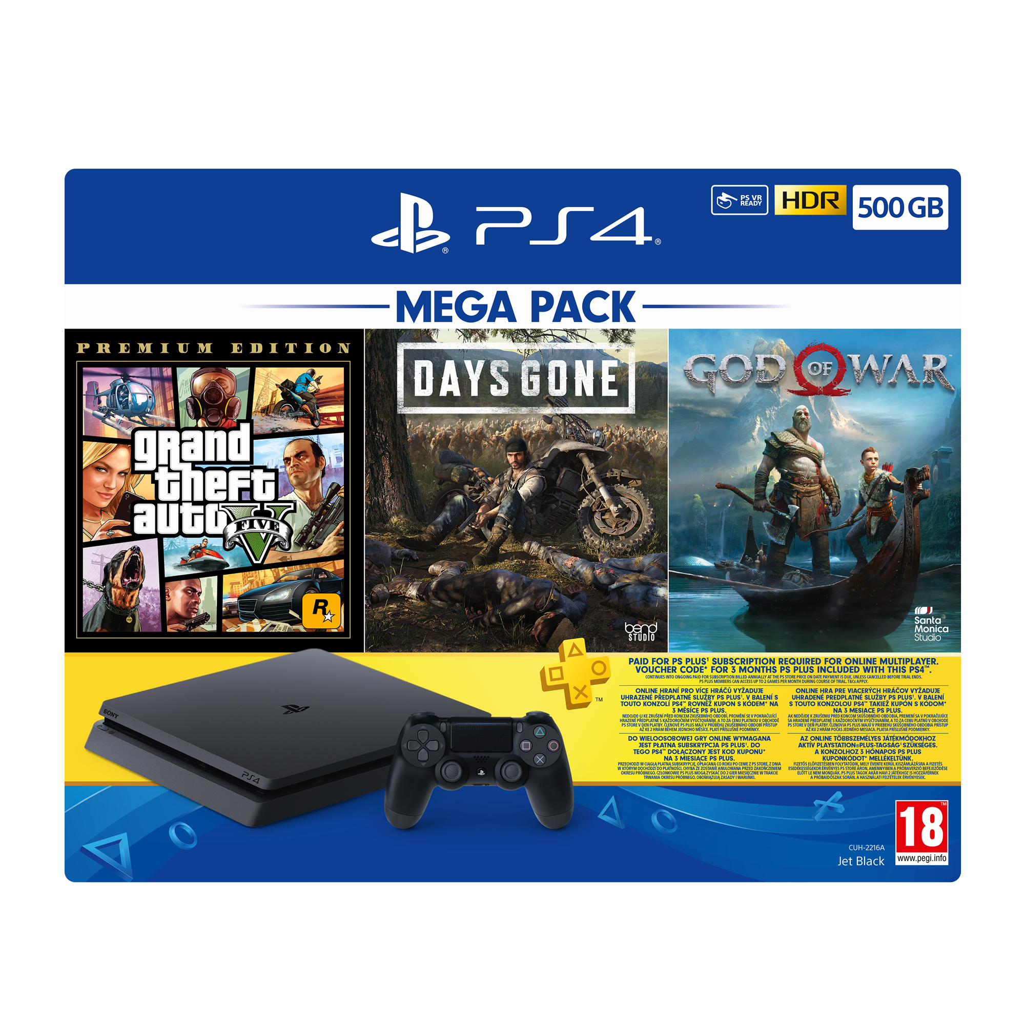 PS4 500GB Mega Pack 