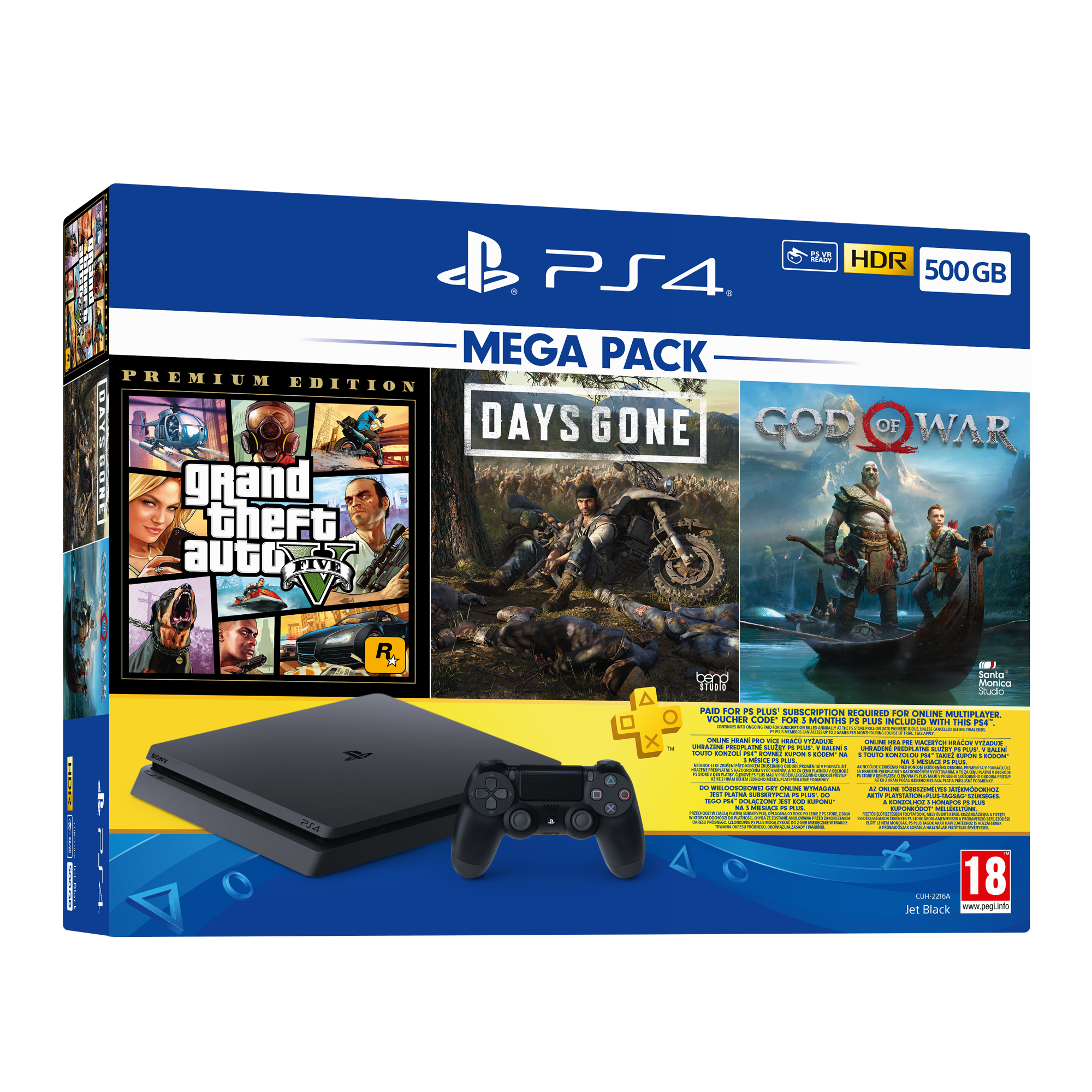PS4 500GB Mega Pack 