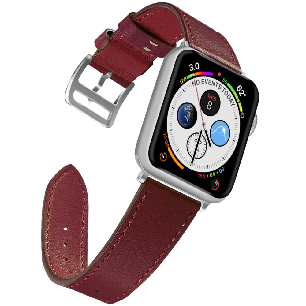 NAZTECH 38-40 MM DERI KAYIŞ BORDO Cep Telefonu Aksesuarları