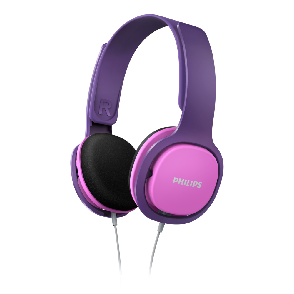 SHK2000 Kablolu Çocuk KulaklığıPembe/Mor Philips