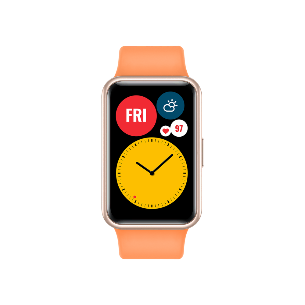 New Huawei Watch Fit Stia-B09 Orange Akıllı Saat