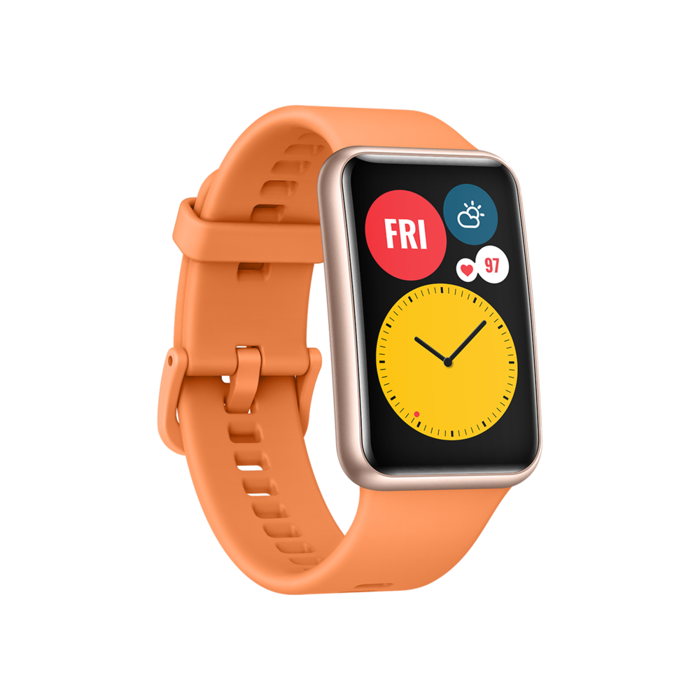 New Huawei Watch Fit Stia-B09 Orange Akıllı Saat