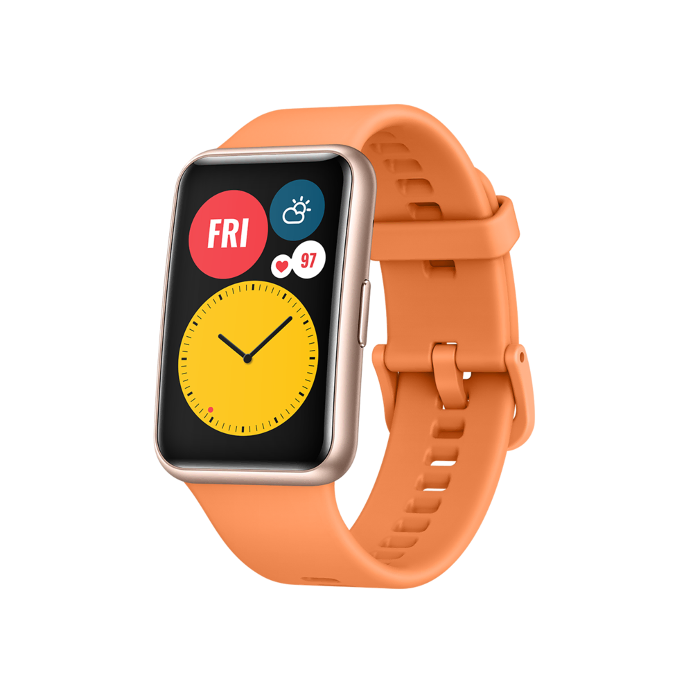 New Huawei Watch Fit Stia-B09 Orange Akıllı Saat