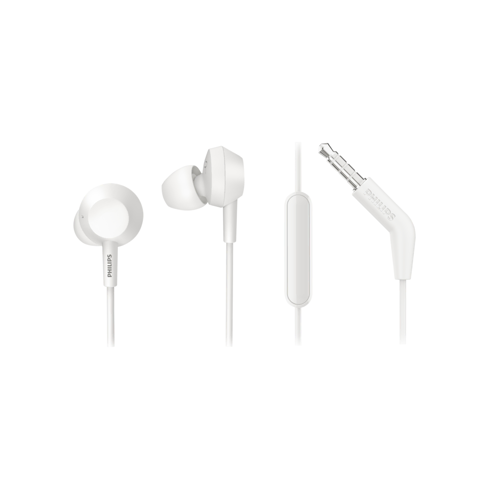 TAE4105WT/00 Mikrofonlu k.içi kulaklık Kulaklık