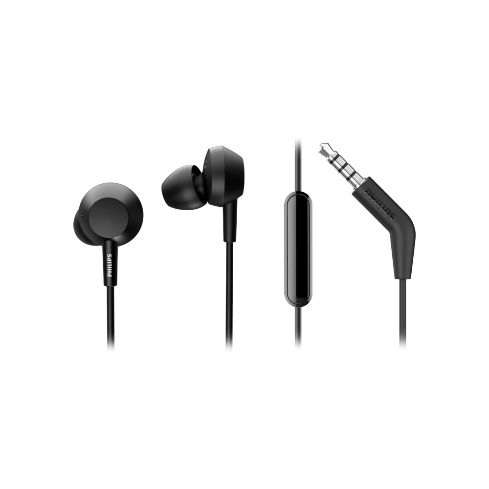 TAE4105BK/00 Mikrofonlu k.içi kulaklık Kulaklık