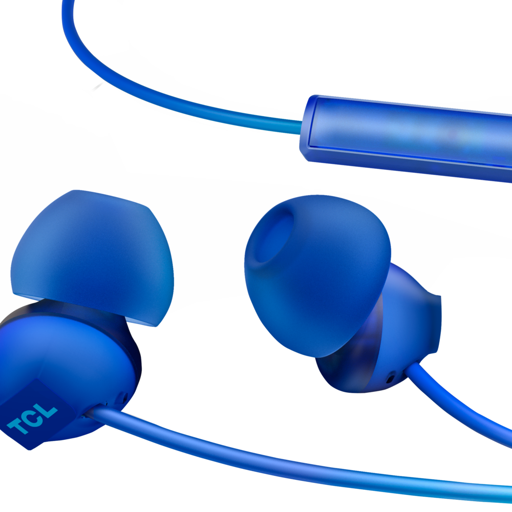 TCL SOCL300 KULAK İÇİ K., KABLOLU, MAVİ Kulaklık
