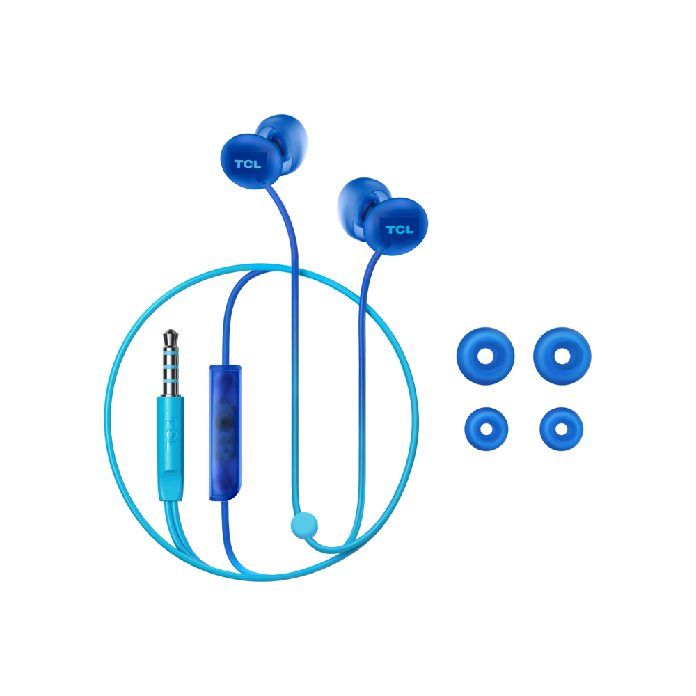 TCL SOCL300 KULAK İÇİ K., KABLOLU, MAVİ Kulaklık