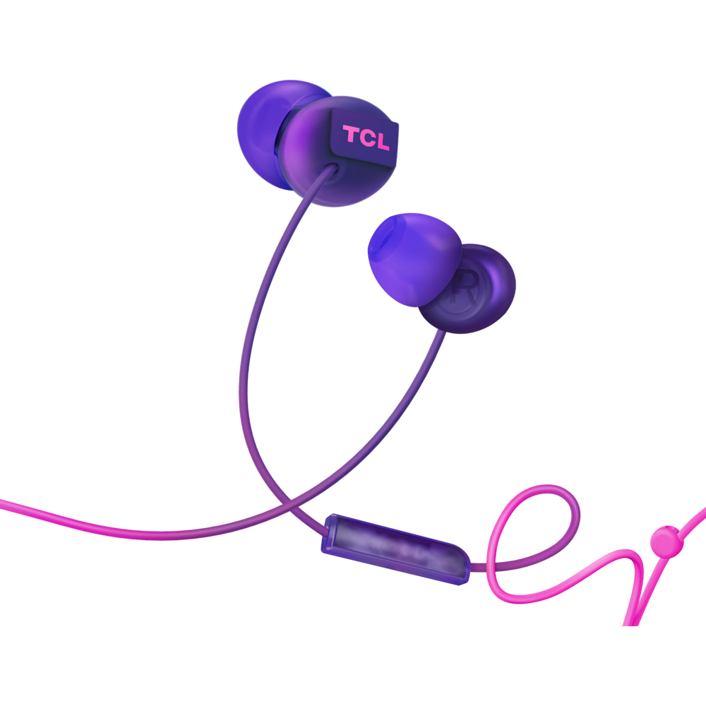 TCL SOCL300 KULAK İÇİ K., KABLOLU, MOR Kulaklık