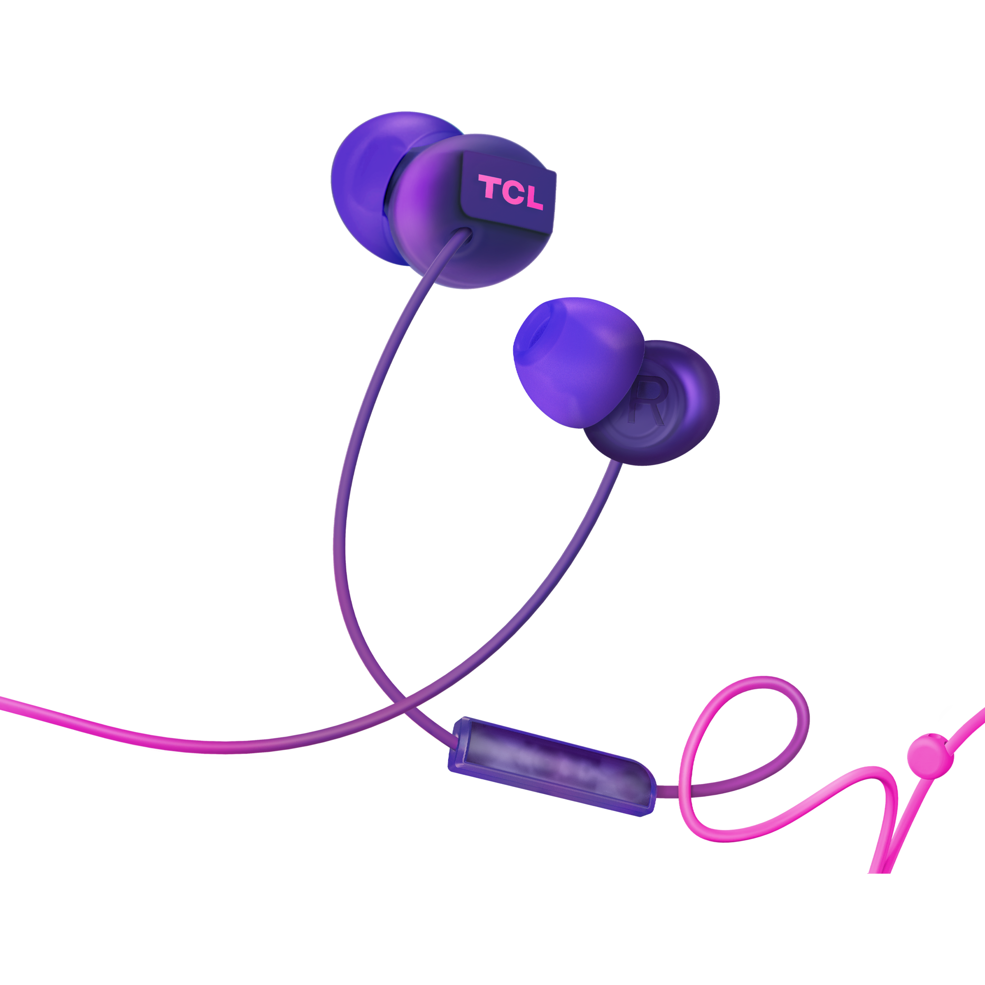 TCL SOCL300 KULAK İÇİ K., KABLOLU, MOR Kulaklık