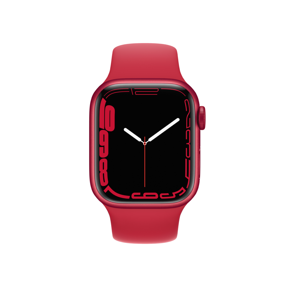Apple Watch Series 7 , 41mm Kırmızı Akıllı Saat