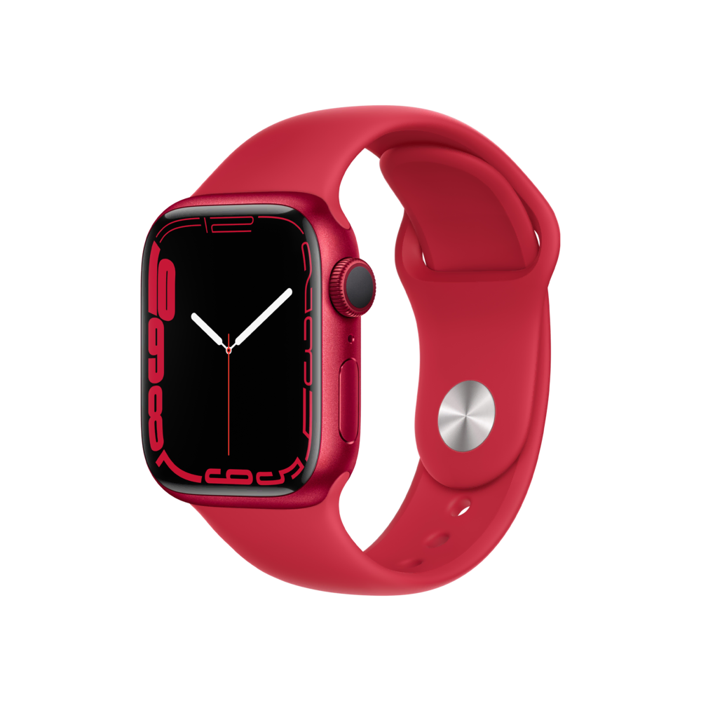 Apple Watch Series 7 , 41mm Kırmızı Akıllı Saat