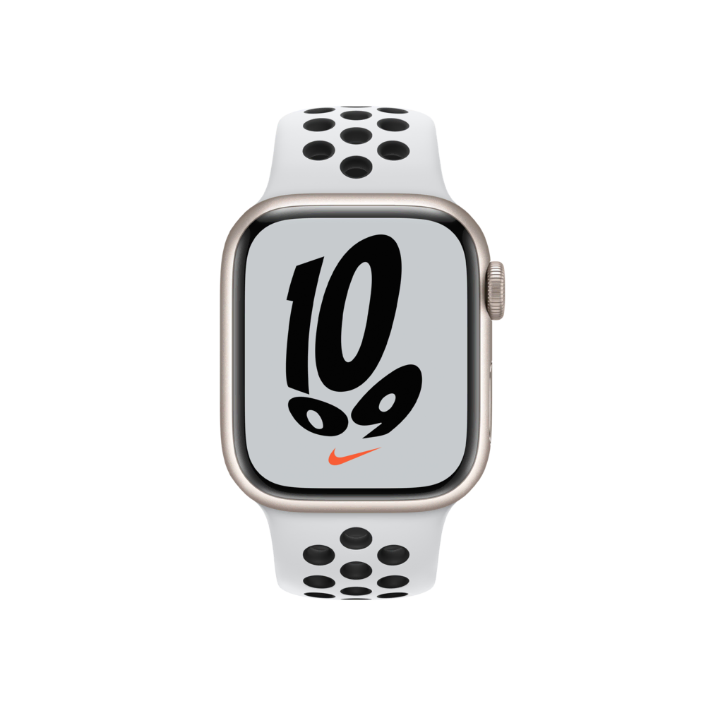 Apple Watch Nike S7, 45mm Yıldız Işığı Akıllı Saat