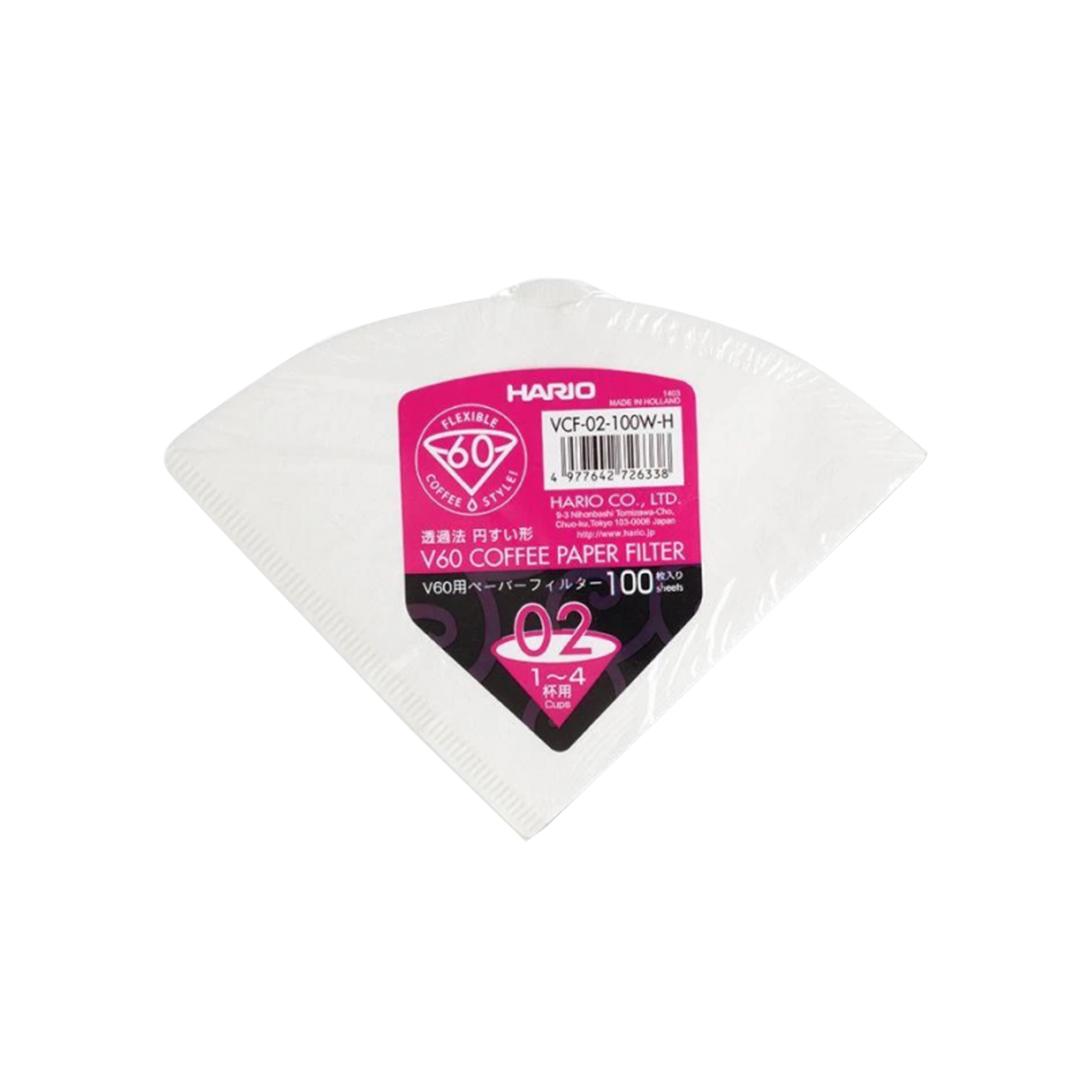 Hario V60 02 Dripper Filtresi “100 Adet” Kahve Demleme Ekipmanları