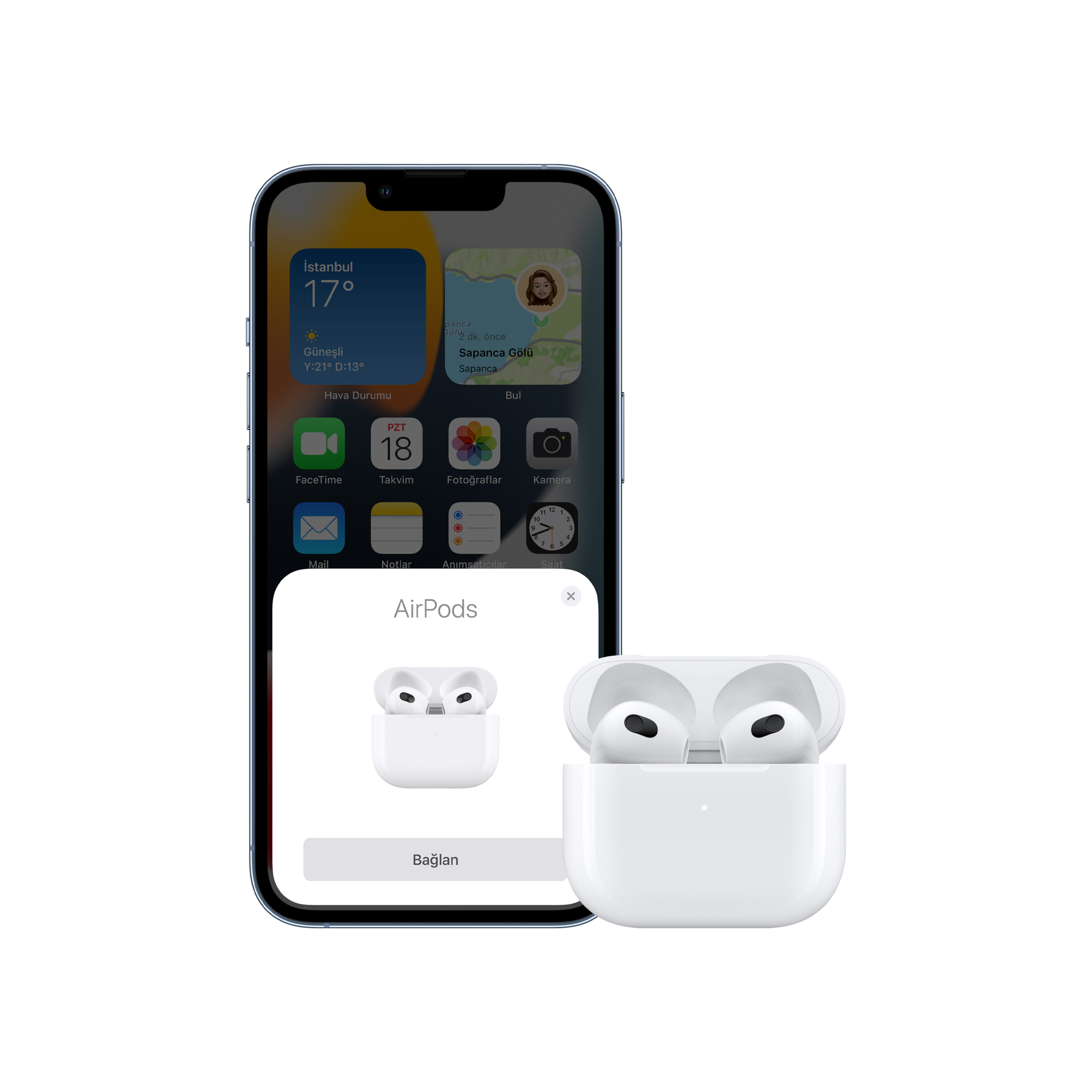Apple AirPods 3. Nesil Magsafe Şarj Kulaklık