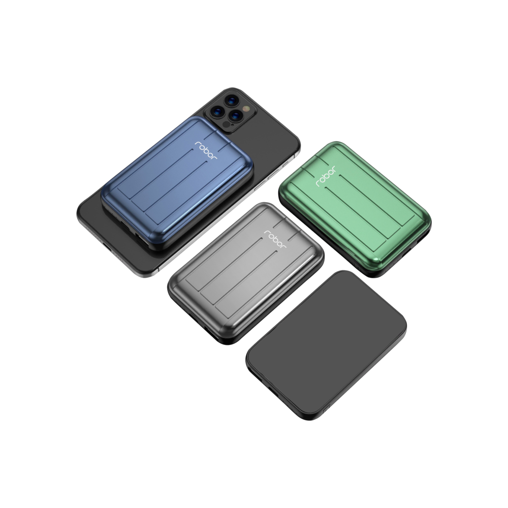 Robor Taşınab. Şarj R650 5000mAh Yeşil Powerbank