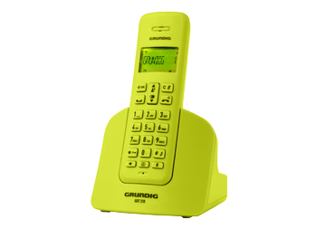 GRUNDIG GDT 310 Yesil Telsiz Telefon