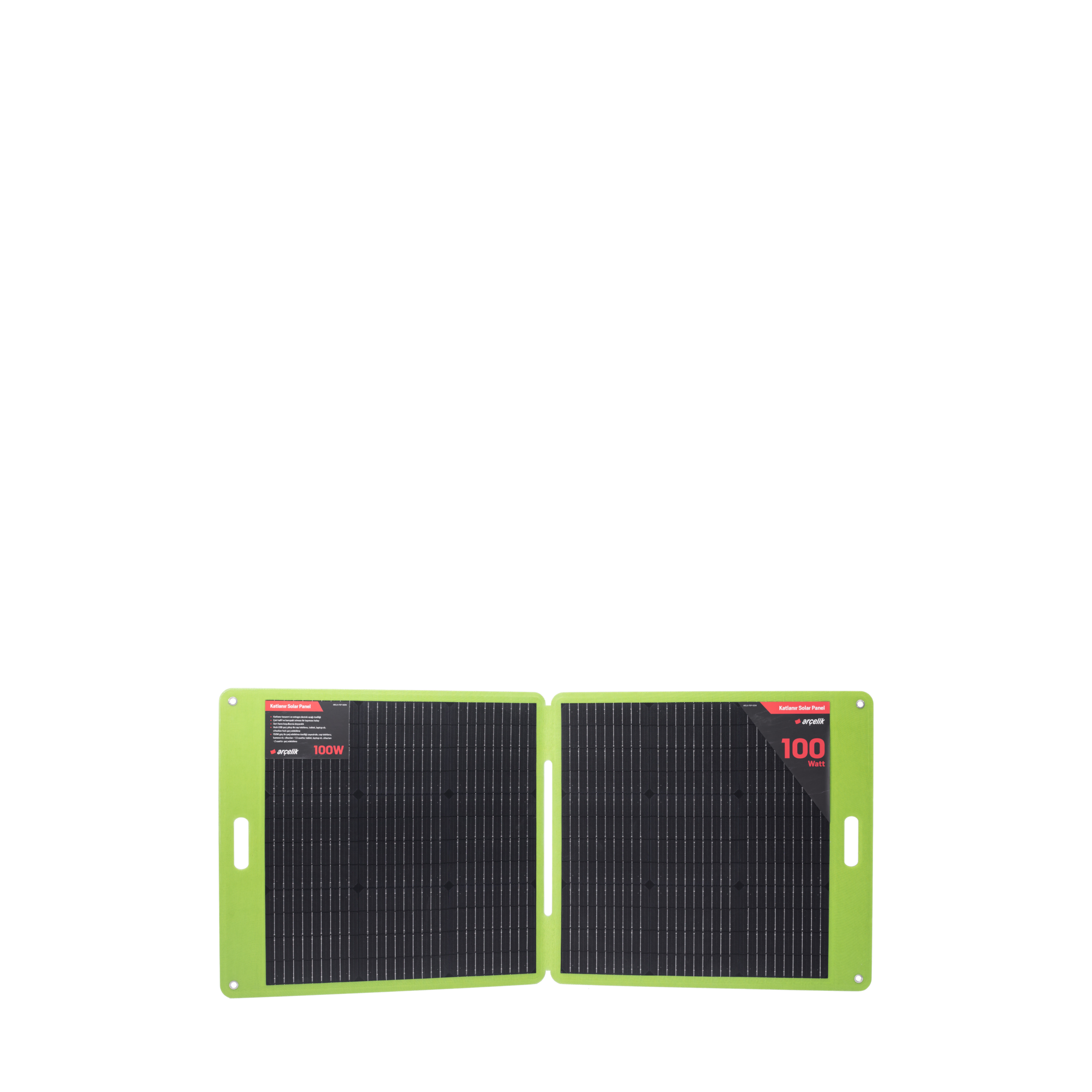 100W Taşınabilir Güneş Paneli Taşınabilir Güneş Paneli