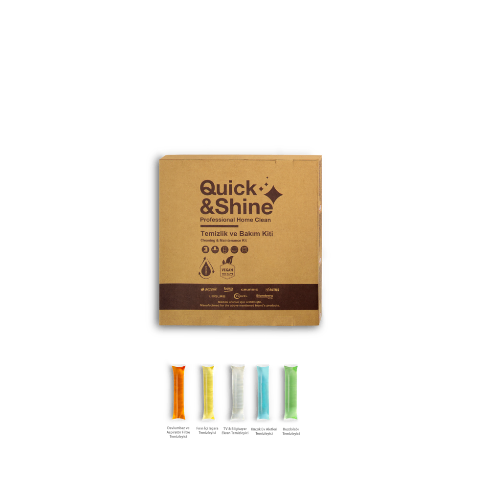 Temizlik ve Bakım Kiti (Kapsül) Küçük Ev Aleti Temizlik ve Bakım Ürünleri