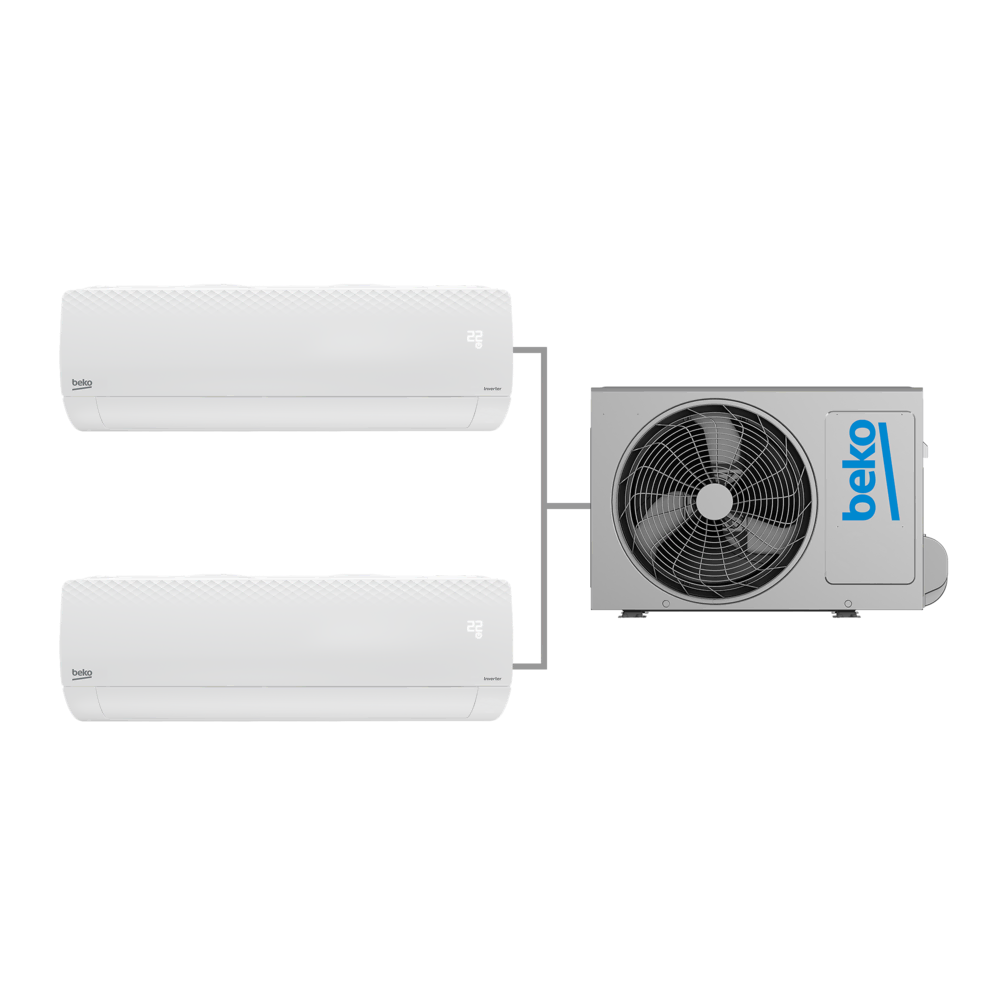 MB 091818 Multi Inverter 9+18 Klima 18.000 Btu/h Multi Klima