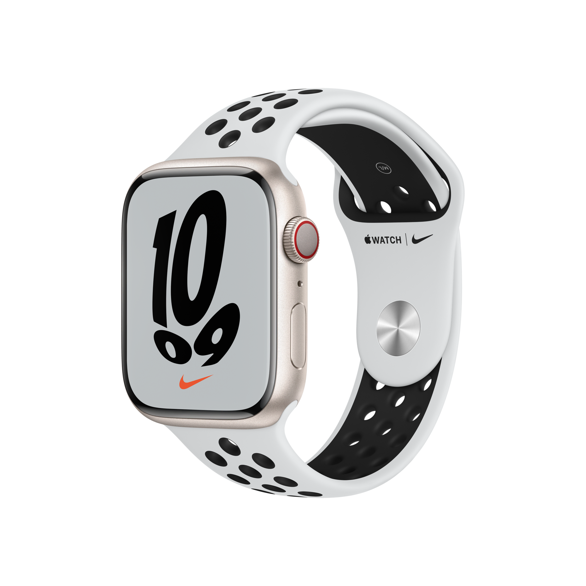Apple Watch Nike S7 Cellular 45mm Beyaz Akıllı Saat