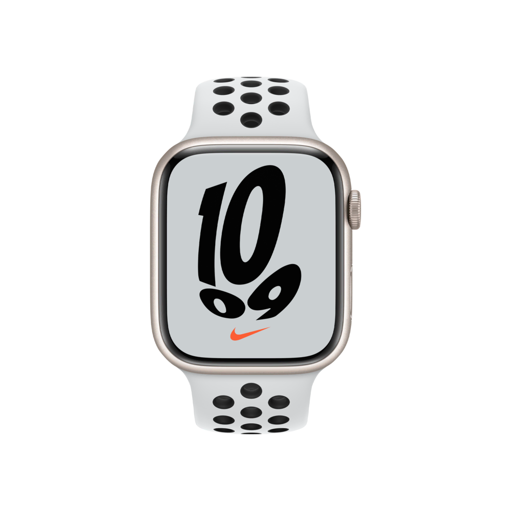 Apple Watch Nike S7 Cellular 45mm Beyaz Akıllı Saat