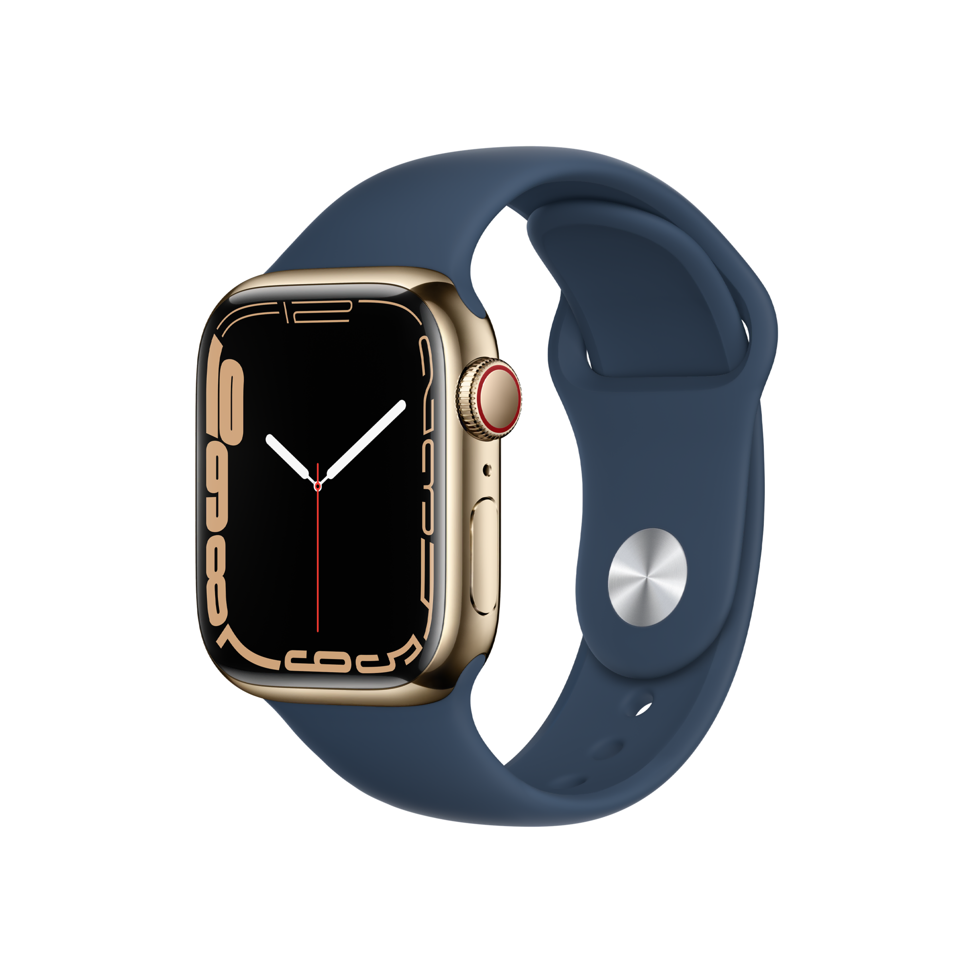 Apple Watch S7 Cellular 41mm Altın-Mavi Akıllı Saat