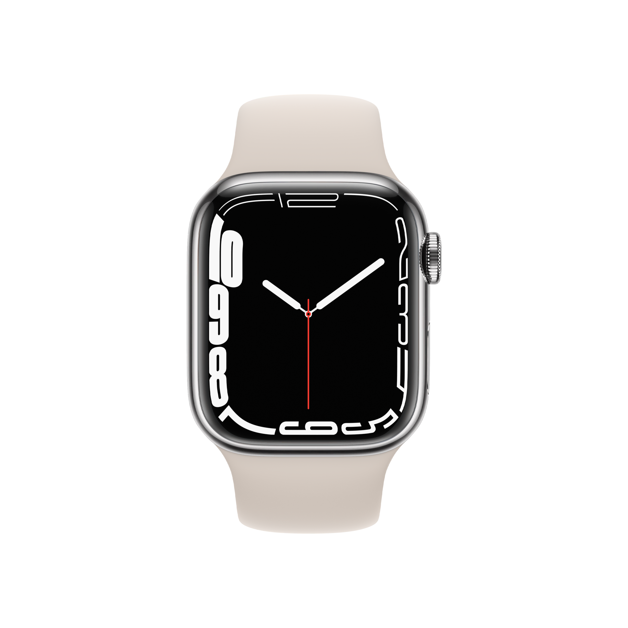 Apple Watch S7 Cellular 41mm Gümüş-Beyaz Akıllı Saat