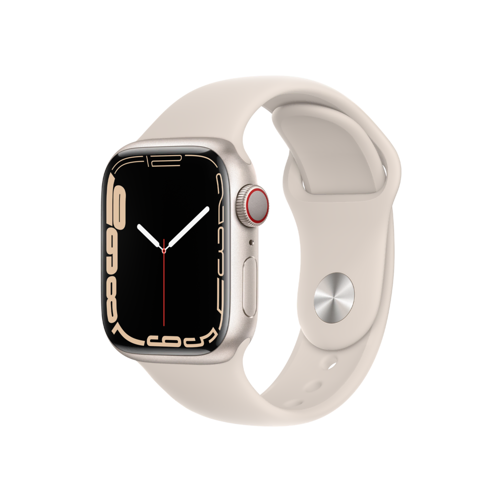 Apple Watch Series 7 Cellular 41mm Beyaz Akıllı Saat