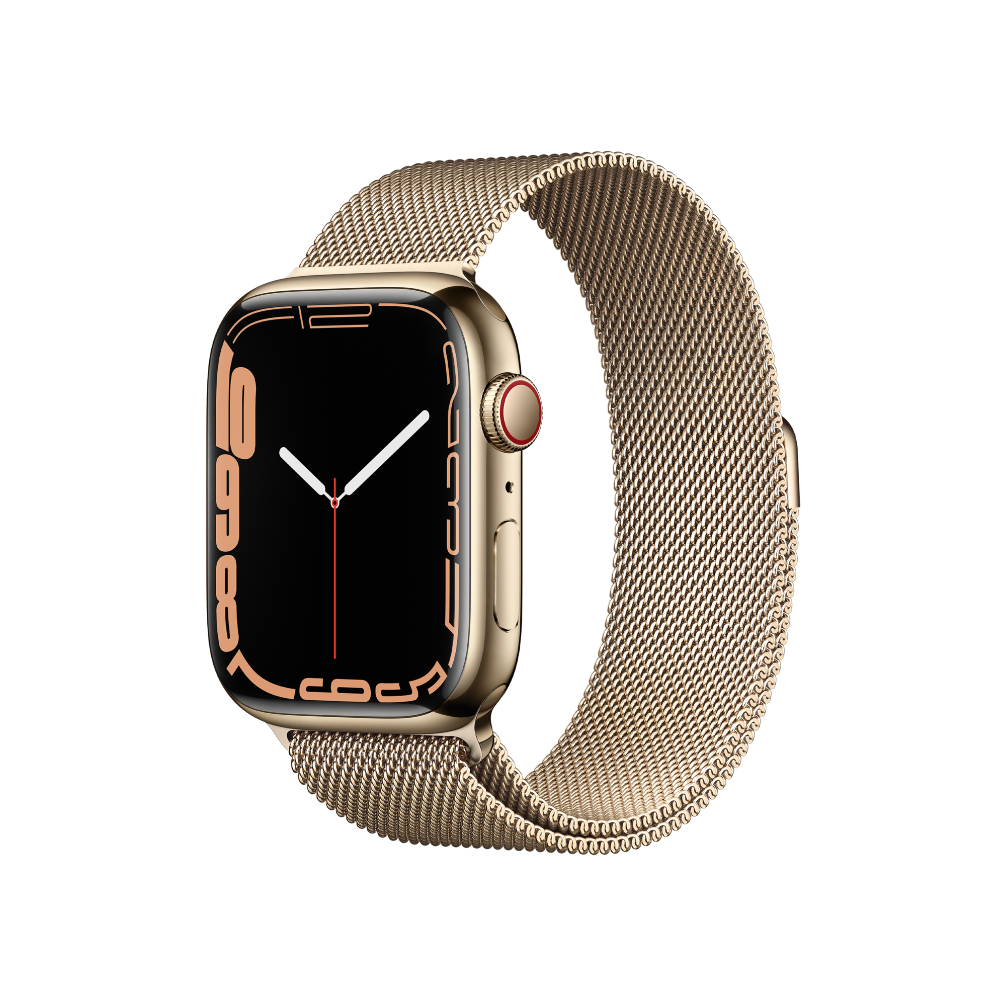 Apple Watch S7 Cellular 45mm Altın Akıllı Saat