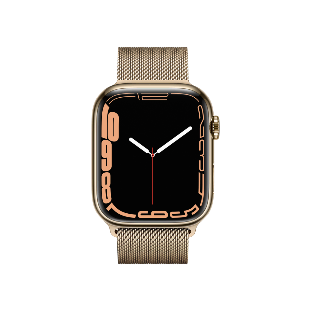 Apple Watch S7 Cellular 45mm Altın Akıllı Saat