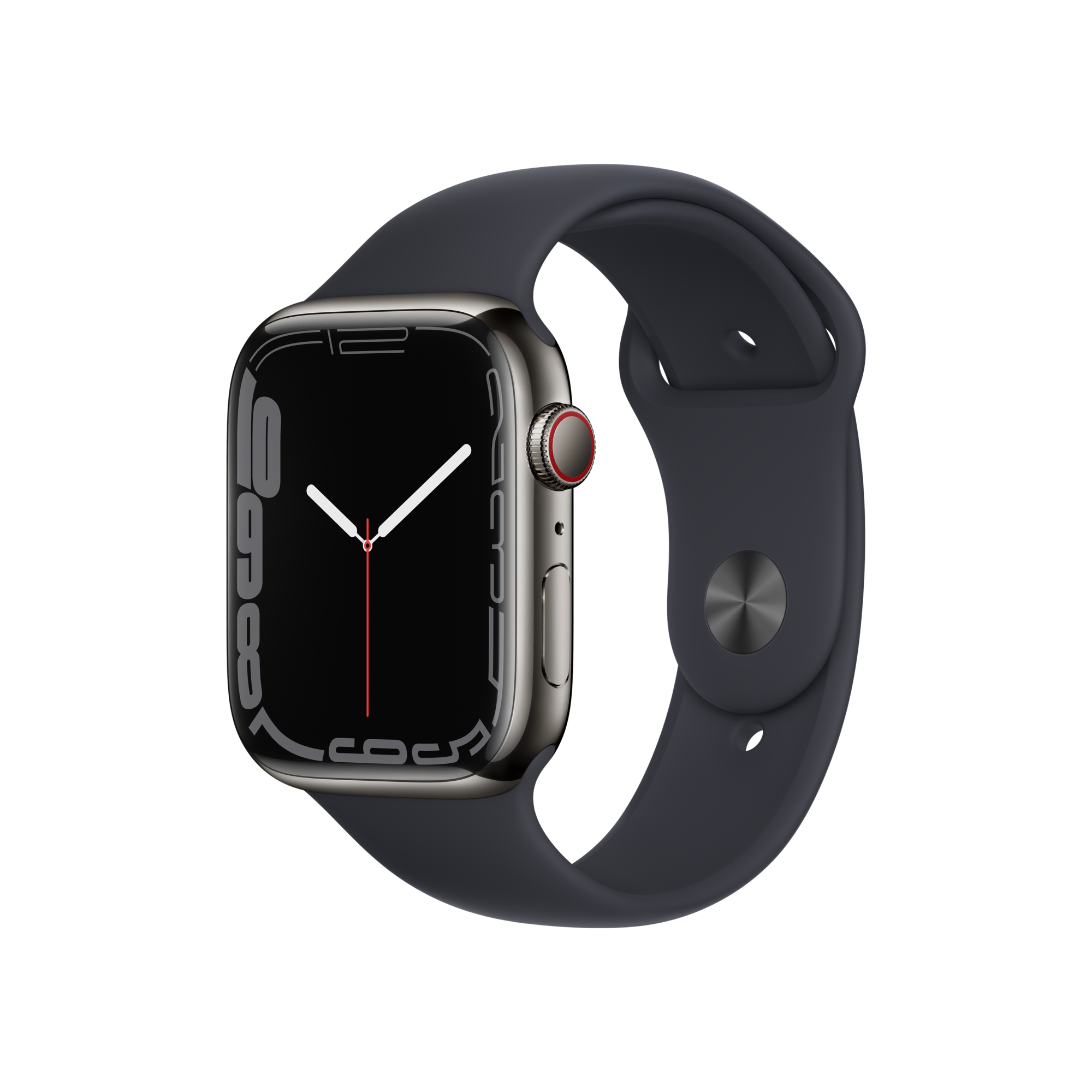 Apple Watch S7 Cellular 45 Grafit-Milano Akıllı Saat