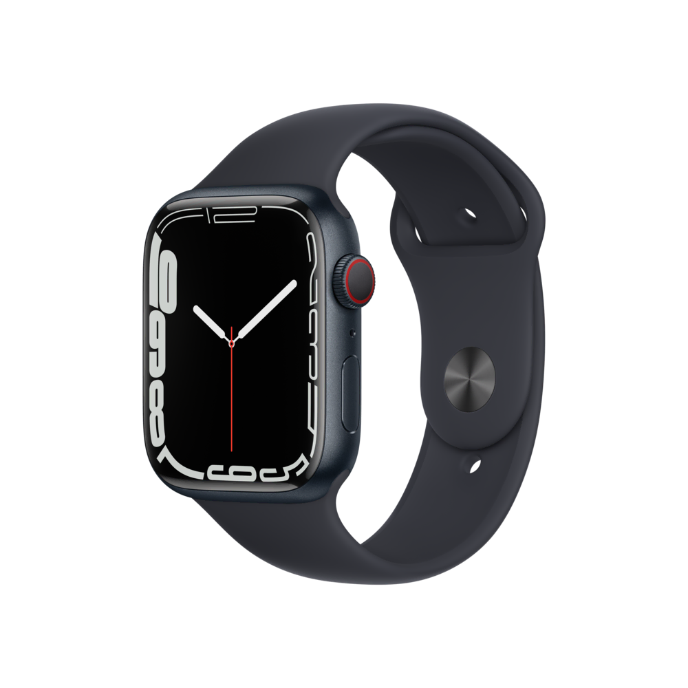 Apple Watch Series 7 Cellular 45mm Siyah Akıllı Saat